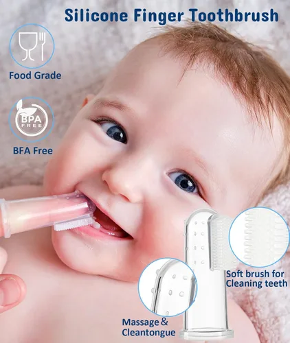 Miniatura 8 de Kit de cuidado de la salud y aseo para bebés, kit de recortador de uñas eléctrico de seguridad, kit de cuidado para recién nacidos con peine