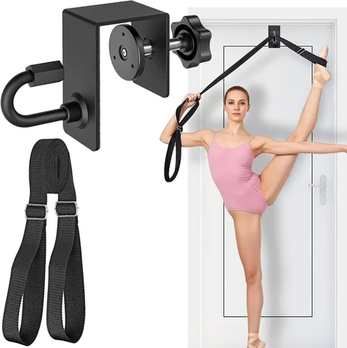 Miniatura 10 de Kipika Anclaje de puerta para bandas de resistencia, accesorio de anclaje de puerta resistente, anclajes de puerta para montaje de bandas de peso 1