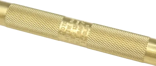 Miniatura 3 de Mayhew Pro 25076 punzón botador de latón moleteado de 1/2 pulgadas