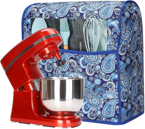 Miniatura 12 de Funda para batidora de cocina Kitchen Aid compatible con batidoras de 6 a 8 cuartos de galón Kitchen Aid/Hamilton de pie/cabeza inclinable