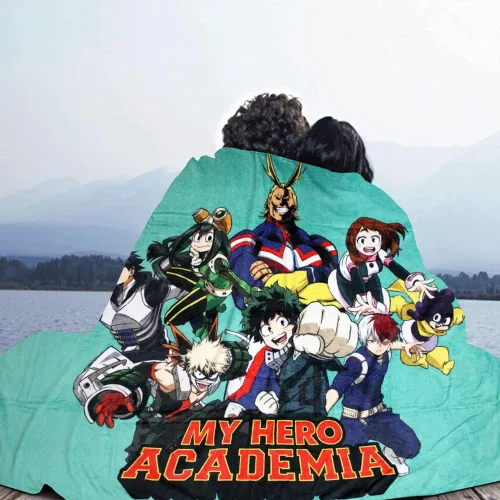 Miniatura 4 de My Hero Academia Class 1-A - Manta de forro polar de 45 x 60 pulgadas