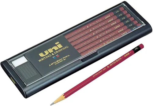 Miniatura 7 de Uni Hi-uni - Lápiz de madera - B - Caja de 12 (HUB)