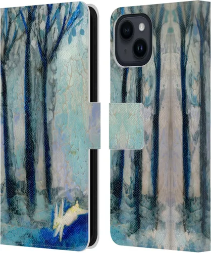 Miniatura 8 de Head Case Designs Officially Licensed Wyanne Half Light Nature 2 Leather Wallet Case Compatible with Apple iPhone 15