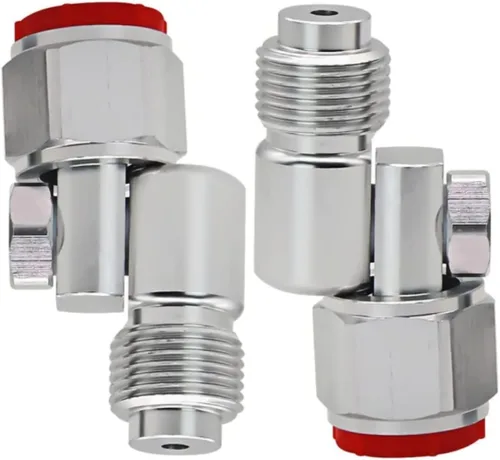 235486 Junta giratoria de rosca de 7/8 pulgadas para pistola de pintura sin aire, rotación de 180 grados (2 unidades/paquete)