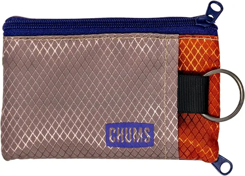 Miniatura 9 de Chums Surfshorts Cartera - Cartera ligera y delgada con bloqueo RFID y ventana de identificación transparente - Con cremallera, cartera minimalista