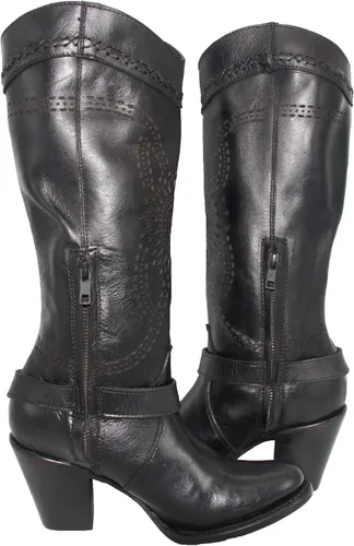Miniatura 4 de Bota vaquera occidental para mujer punta redonda
