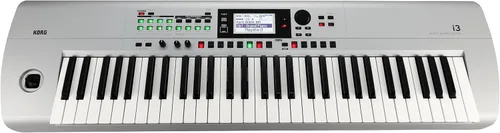 Teclado KORG i3 Organizador - Plata Plateado