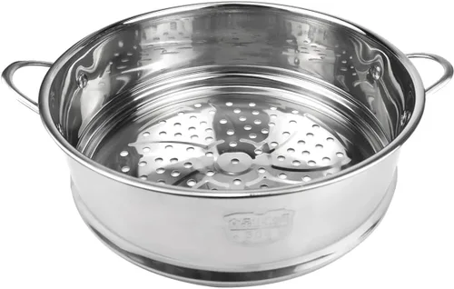 Miniatura 12 de Olla de vapor de acero inoxidable de 7.8 pulgadas de rejilla de cocción redonda para cocina, cesta de vapor para cocina, bollo de albóndigas Dim Sum