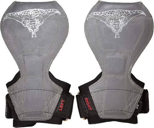 Miniatura 14 de Cobra Grips Flex Model Weight Lifting Gloves Heavy Duty Straps Alternative Power Lifting Hooks for Deadlifts with Padded Wrist Wrap Support