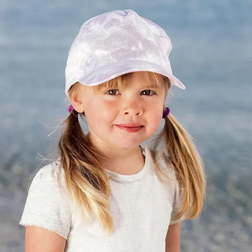 Miniatura 2 de JAN & JUL Gorra de béisbol de algodón UPF 50+ (bebé, niño pequeño, niños)