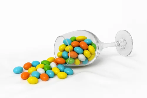 SweetGlob Jordan Almonds Party Colors - Caramelo duro (1 libra, colores pastel surtidos)