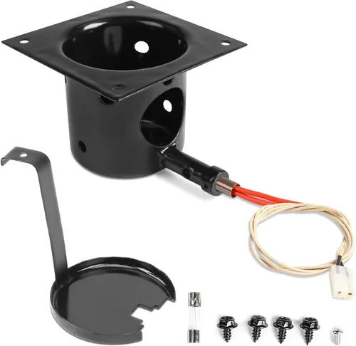 Kit de encendido de olla y barra caliente, piezas de repuesto para parrilla de pellets Traeger y Pit Boss con removedor de cenizas, tornillos y