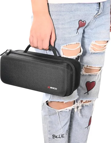 Miniatura 6 de RLSOCO Funda rígida para altavoz Bluetooth portátil Marshall Middleton II/Middleton Diseño compacto con cremallera YKK y protección contra Funda