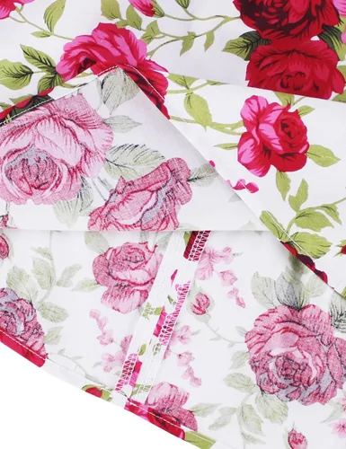Miniatura 23 de Vestido de verano para niña, de algodón, con diseño floral