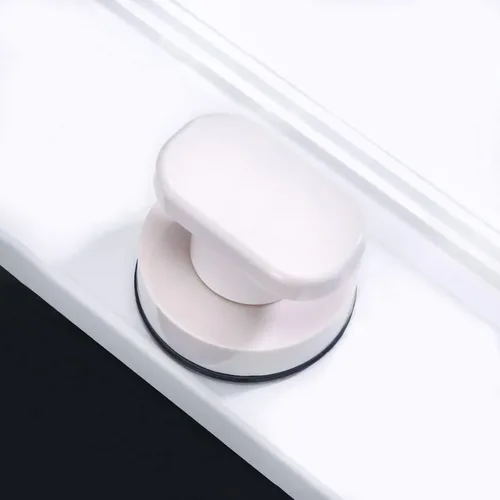 Miniatura 9 de Mango de cristal con ventosa para puertas correderas, ventanas, armarios, terrazas, duchas, no requiere taladrar