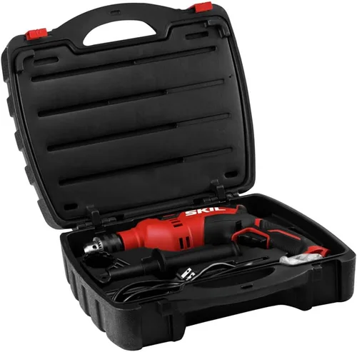 Miniatura 6 de Skil Taladro de martillo con cable de 7.5 amperios de 1/2 pulgada con juego de 100 brocas con velocidad variable - HD182002