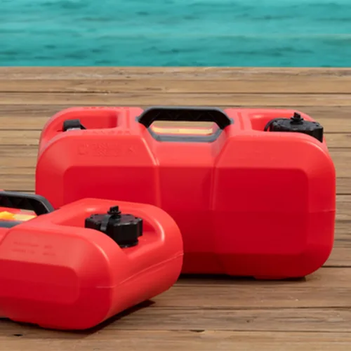 Miniatura 4 de Scepter Bidón de Gas Marino Portátil de 6 Galones, Tanque de Combustible para Barco con Tapa Ventilada de 2 Vías, Indicador de Combustible Integrado