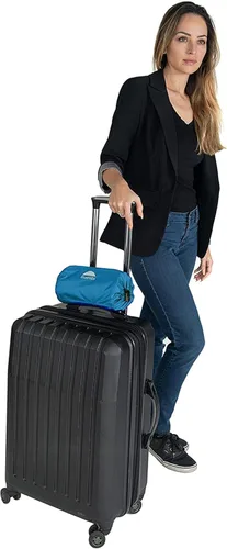 Miniatura 8 de BlueHills Mantas de Viaje Ultra Compactas para Dos con Estuche de Transporte Portátil Estuche Mantas de Avión Grandes de Felpa Suave Premium Paquete