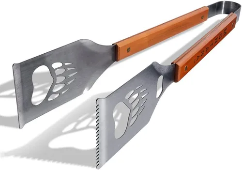Miniatura 22 de YouTheFan NCAA Grill-A-Tong - Pinzas para barbacoa de acero inoxidable cortadas con láser