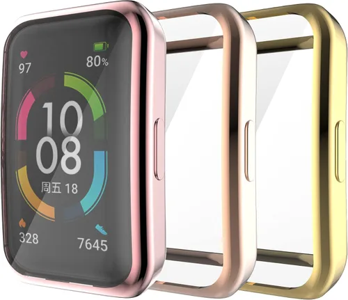Miniatura 5 de Funda protectora de pantalla de cobertura completa compatible con Huawei Honor Band, carcasa protectora de TPU para Huawei Honor Band 6/7, Huawei
