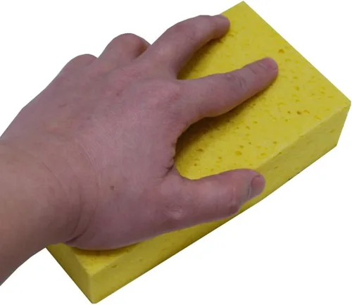 Miniatura 2 de Esponjas de limpieza grandes de celulosa natural (paquete de 3) – biodegradables, absorbentes, multiusos para cocina, coche y hogar