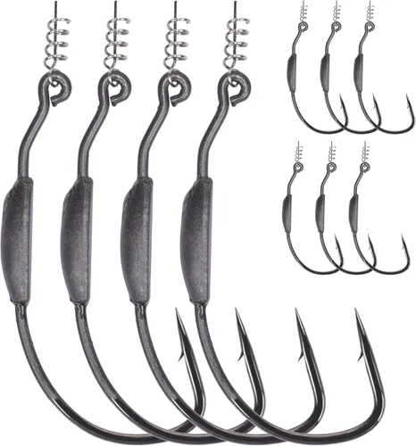 Cebos de pesca de cola de pala, 5 piezas/15 piezas/25 piezas/30 piezas/40 señuelos de plástico suave Jerkbait para pesca de lubina Plata Gris