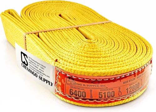 Miniatura 22 de DD Sling. Correa de 2 capas para levantamiento, de red de nylon, de doble ojal. Muy resistente (900 tejidos).Capacidad de carga vertical