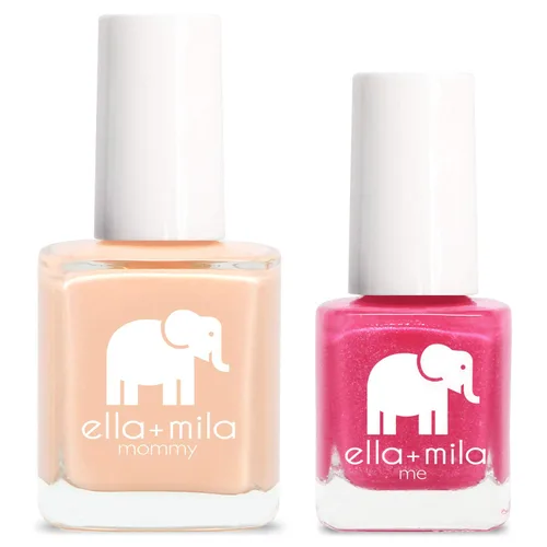 Miniatura 13 de ella+mila Mommy & Me Set de Esmalte de Uñas - Esmalte de uñas Resistente a las Astillas, de Larga Duración y de Secado Rápido, Set de Esmalte