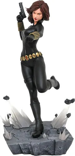 Miniatura 2 de Diamond Select Toys Colección Marvel Premier: estatua de resina Black Widow, multicolor, 11 pulgadas