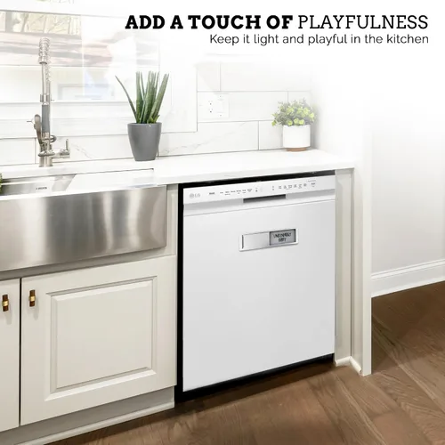 Miniatura 5 de Imán para lavavajillas, letrero "Clean Dirty", artículos esenciales de apartamento para el primer departamento imprescindible, divertidos utensilios
