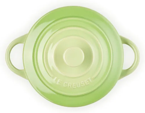 Miniatura 2 de Le Creuset Mini Cocotte redonda de cerámica, 8 onzas, palma Palmera