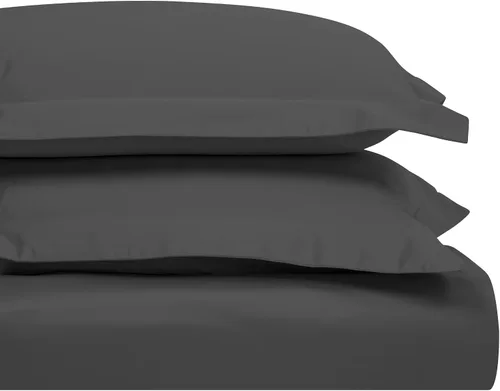 Miniatura 11 de Superior Juego de funda de edredón de 3 piezas de algodón egipcio de 1200 hilos, 1 funda de edredón, 2 fundas de almohada, decoración de ropa