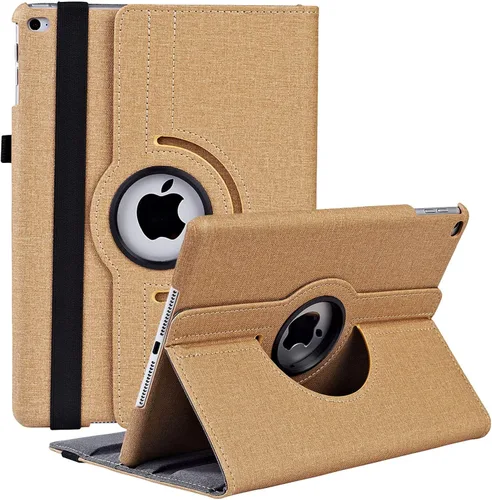 Miniatura 22 de Funda giratoria para iPad de 9.7 pulgadas 2018 2017 / Funda para iPad Air 2 - Funda protectora con soporte giratorio de 360 grados y función