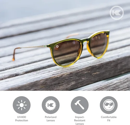 Miniatura 2 de Knockaround Mary Janes Polarized Sunglasses for Men & Women - Impact Resistant Lenses & Full UV400 Protection