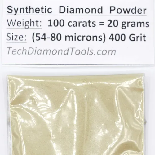 Miniatura 23 de TechDiamondTools Polvo de diamante para pulir vidrio, cuarzo, mármol, piedra, piedra, parabrisas, travertino, grano 14,000, grano 14,000, 0-1