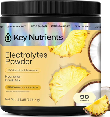 Miniatura 15 de KEY NUTRIENTS Tabletas de electrolitos, 200 cápsulas, sal para deshidratación, electrolitos en ayunas, píldoras de sal con electrolitos, sin azúcar