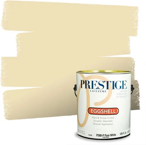 Miniatura 123 de PRESTIGE Pintura interior e imprimación en uno, azul cielo, semi-brillante, 1 galón