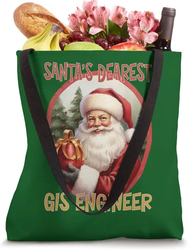Miniatura 4 de GIS Engineer Christmas Holiday Love Xmas Tote Bag