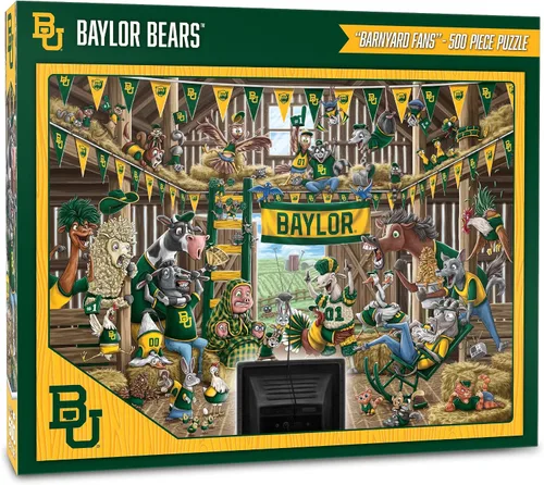 Miniatura 40 de YouTheFan NCAA Barnyard Fans - Rompecabezas de 500 piezas