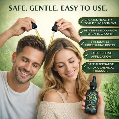 Miniatura 2 de Crecimiento del cabello para hombres y mujeres-Z-LAB27™ Fórmula vegetal bioactiva despierta raíces hibernantes, estimula y nutre el cuero