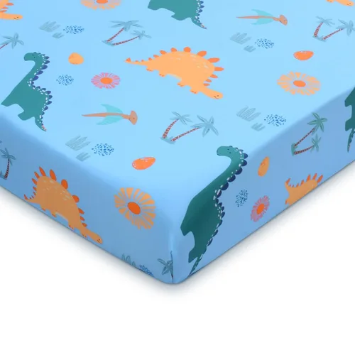 Miniatura 15 de UOMNY Sábana de Cuna Blanca Sábanas Ajustables para Cuna Sábana de Bebé para Colchones Estándar de Cuna y Niños Pequeños Sábana de Ropa de Cama
