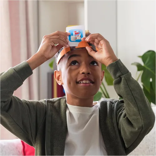 Miniatura 6 de Spin Master Games, Hedbanz Edición 2023 con nuevas cartas, juego de mesa de adivinanzas de imágenes, para familia y niños, 2-6 jugadores