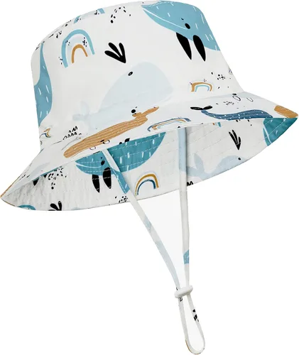 Miniatura 2 de Sombrero de sol para bebé, sombreros de pescador para niños, protección solar de verano, sombreros de playa para niños, sombrero de ala ancha