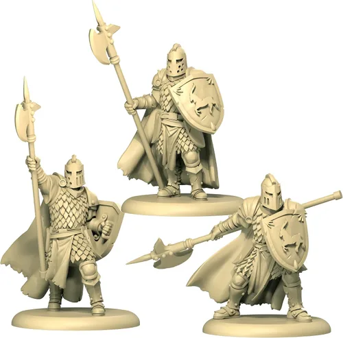 Miniatura 3 de CMON A Song of Ice and Fire - Juego de miniaturas de mesa Baratheon Halberdiers - House Baratheon Vanguard Defense! Juego de estrategia