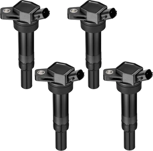 Miniatura 52 de BDFHYK Paquete de bobina de encendido y bujías de iridio compatibles con Audi Volkswagen 2.0L L4 4.2L V8 para UF575 PFR7S8EG, juegos de 4