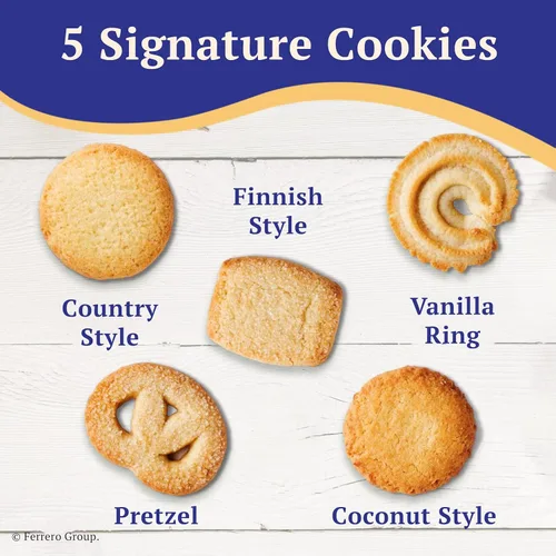Miniatura 5 de Royal Dansk Selección de galletas danesas, sin conservantes ni colorantes añadidos, 12 onzas