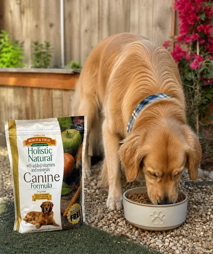 Miniatura 7 de Bench & Field Holistic Premium - Alimento seco para perros, receta de harina de pollo y arroz integral, hecho sin maíz, trigo o soja, para todas