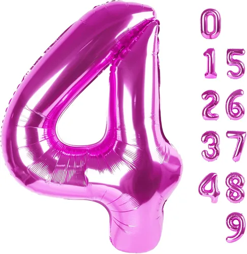 Miniatura 60 de Globos de números de 5 globos de 40 pulgadas, decoraciones de cumpleaños azules para niños y niñas, globos de números azul marino grandes