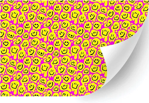 Miniatura 49 de HTV4U Vinilo de transferencia de calor con estampado de Halloween (zigzag de Halloween, 18.5 pulgadas x 3 yardas), papel de transferencia de prensa