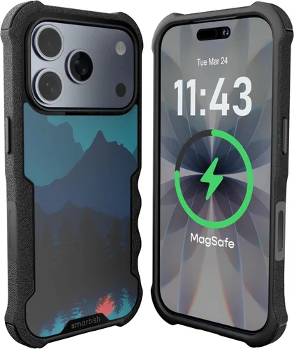 Miniatura 124 de Smartish Funda para iPhone 12 Pro Max Armor - Gripzilla [resistente + protectora] Funda de agarre delgada y resistente - Black Tie Affair